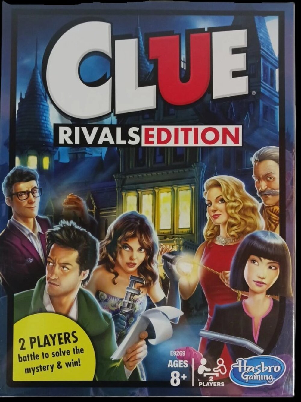 CLUE Rivals Edition 2 Player Crime Game Family Fun Men Women Kids Party Gifting